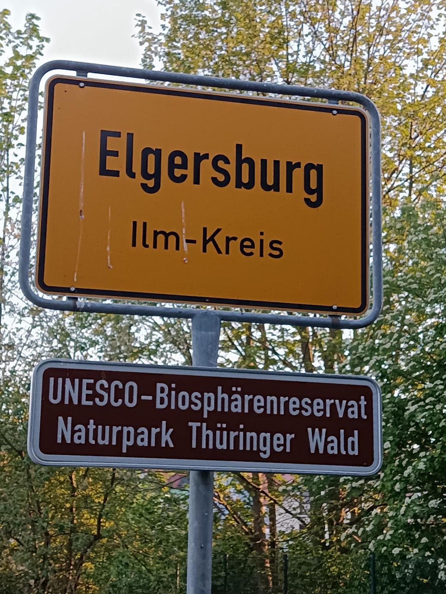 Ferienwohnung Hey Elgersburg Exterior foto